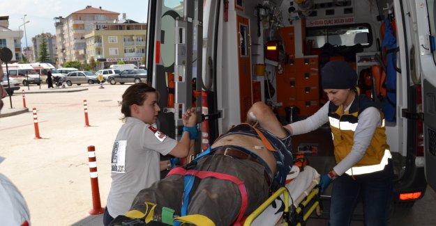 Bursa'da iş kazası!