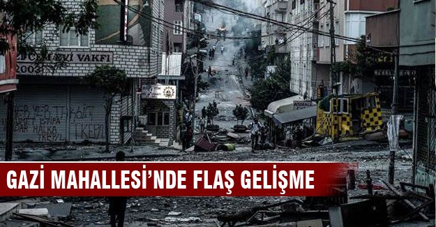 Gazi Mahallesi'nde cenaze için anlaşma sağlandı