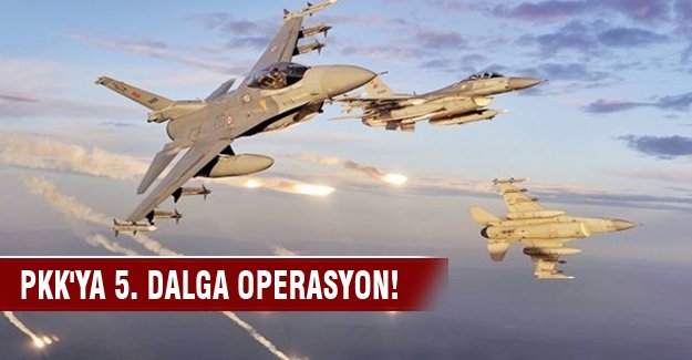 PKK'ya 5. dalga operasyon!