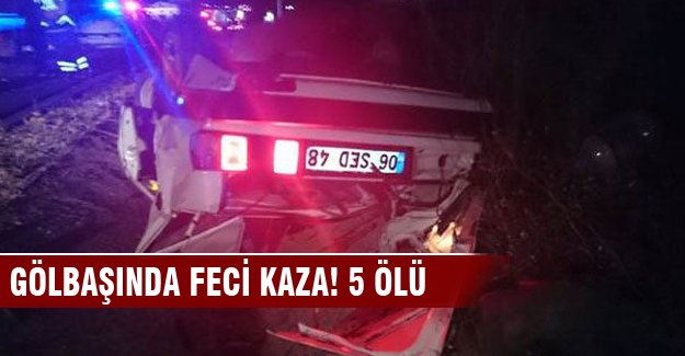 Ankara'da feci kaza! 5 ölü