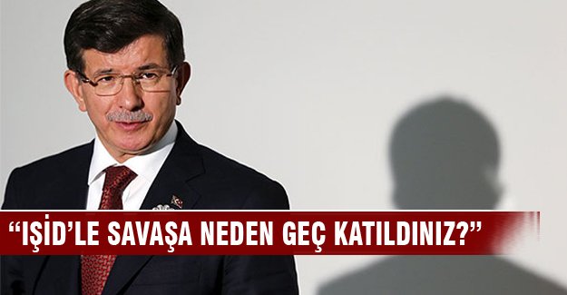 Davutoğlu'na Amanpour sordu: "IŞİD'le savaşa neden geç katıldınız?"