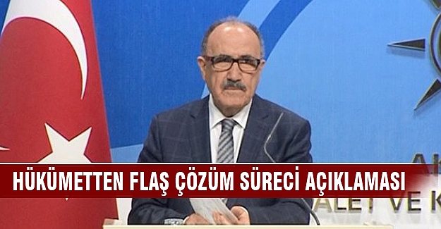 Çözüm sürecinin yürüme şartını açıkladı