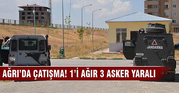 Ağrı'da askere saldırı: 1'i ağır 3 yaralı