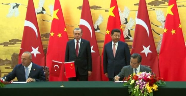 Çin’le 3 anlaşma imzalandı