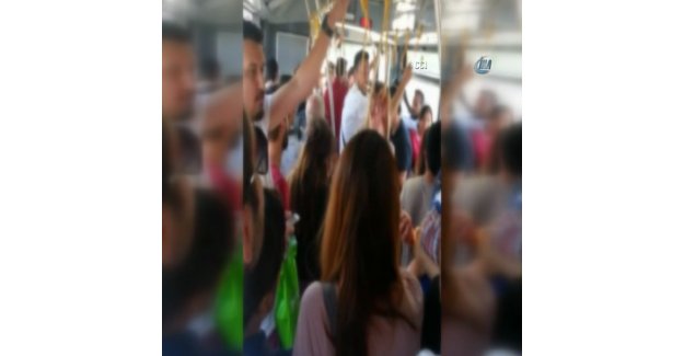 Metrobüste şüpheli şahıs alarmı!