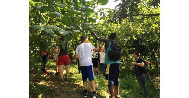 Alman gençlerden Türkiye'de anlamlı hareket
