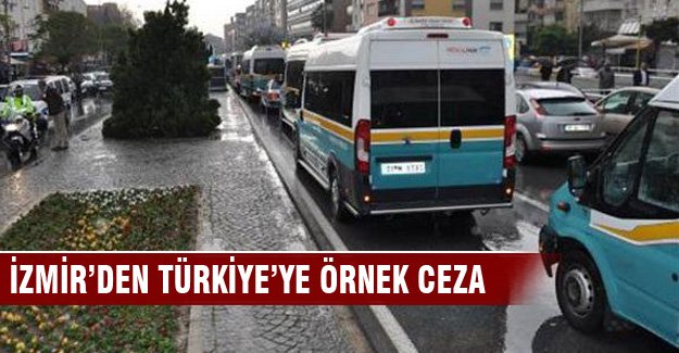 Klimayı açmayan şoförlere 208’er lira ceza