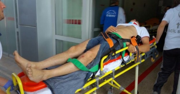 Polisten kaçmak için 3. kattan atladı