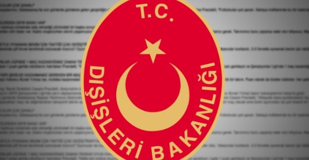 Dışişleri o saldırıyı kınadı