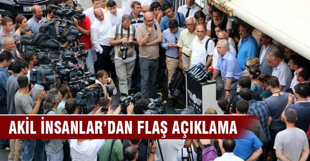Akil İnsanlar Heyeti"nden bir grup toplandı