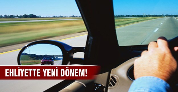 Ehliyet sınavlarında büyük kolaylık