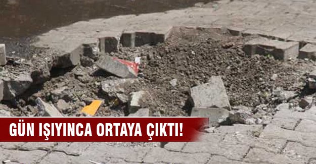 Çöp konteynerindeki patlayıcı infilak etti: 1 polis yaralı