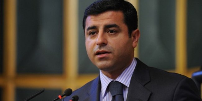Demirtaş'tan 'şerefsiz' cevabı "Sarayda sefa sürenler mi şerefli"