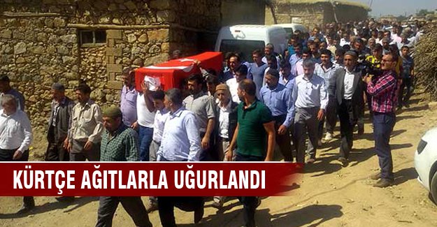 Siirt şehidini uğurladı