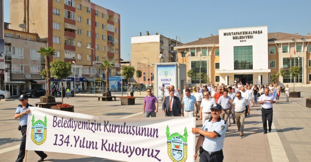 Mustafakemalpaşa Belediyesi'nde 134'üncü yıl coşkusu