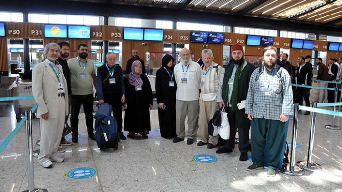 İki yıl aradan sonra umreciler kutsal topraklara gitti