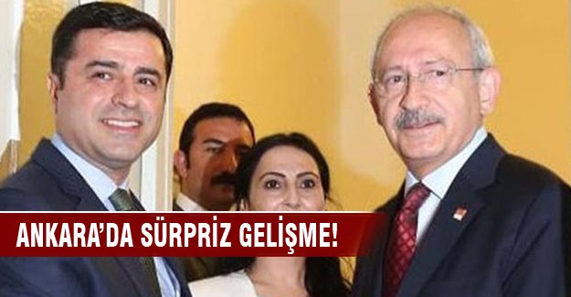 Ankara'da sürpriz gelişme