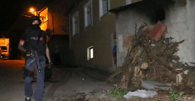 Ümraniye'de terör operasyonu