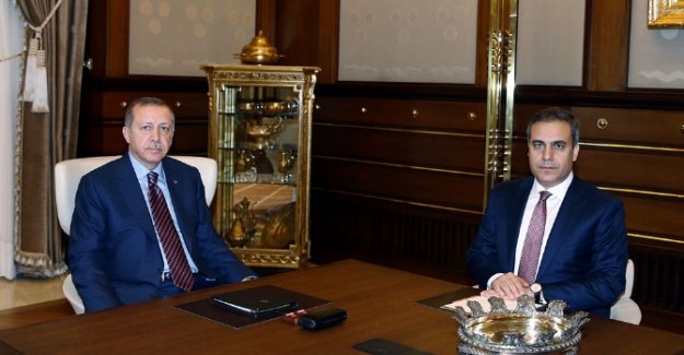 Erdoğan, Hakan Fidan’la görüştü