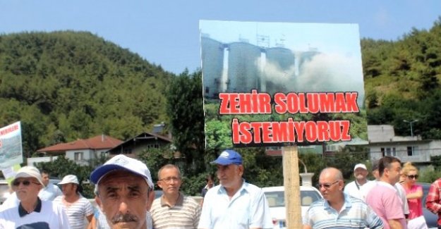 Vekiller ve Halk 'Termik Santrale Hayır' Dedi