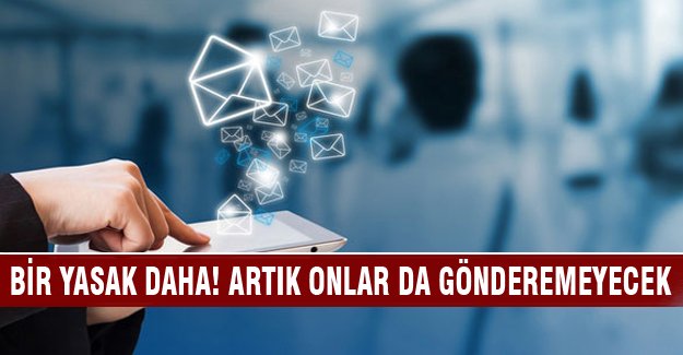 GSM operatörlerine de SMS yasağı geldi