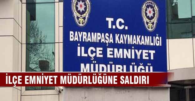 İstanbul ilçe emniyet müdürlüğü önünde patlama