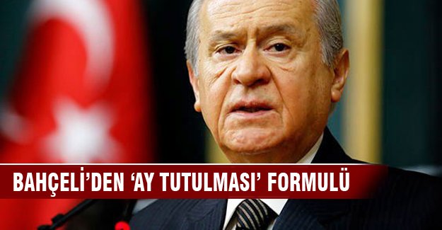 Devlet Bahçeli'den 'Ay tutulması' formülü