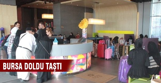 Bursa'da turizmciler ve esnafın yüzü gülüyor