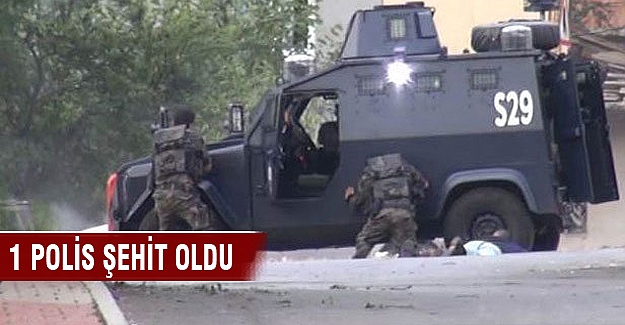 Sultanbeyli'de çatışma: 1 polis şehit, 2 terörist öldürüldü