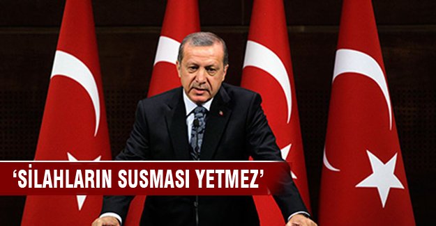 Erdoğan madalya töreninde konuştu