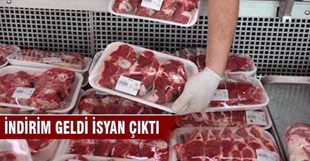 Kasaplar et fiyatlarından sonra isyan etti