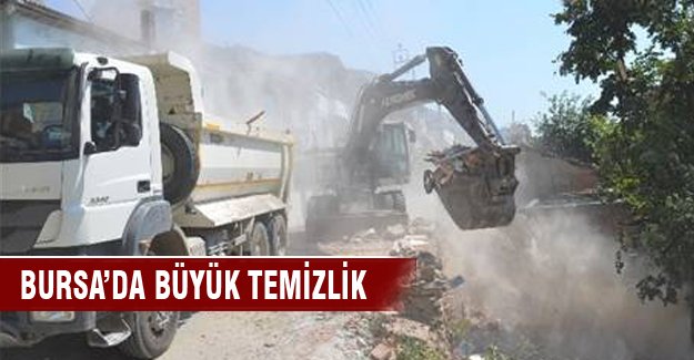 Gemlik'te büyük temzilik