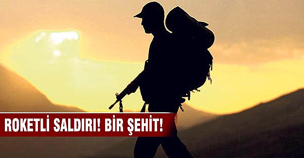 Diyarbakır'da karakola roketli saldırı: 1 şehit