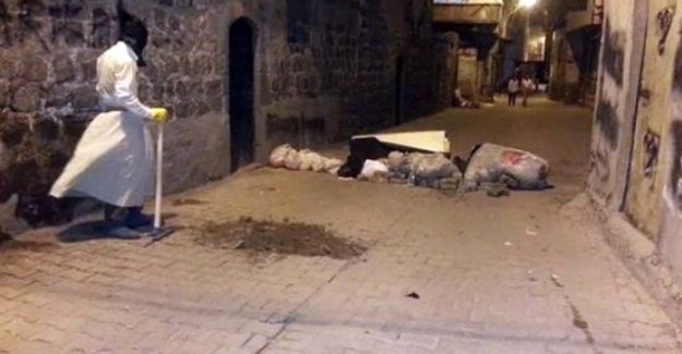 Hendek kapatma çatışması: 2 polis yaralı