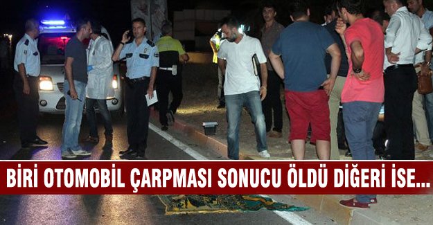 Otomobil çarpıp ölen kızı gören servis şoförü...