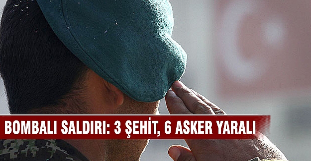 Bingöl'de bombalı saldırı: 3 şehit, 6 yaralı