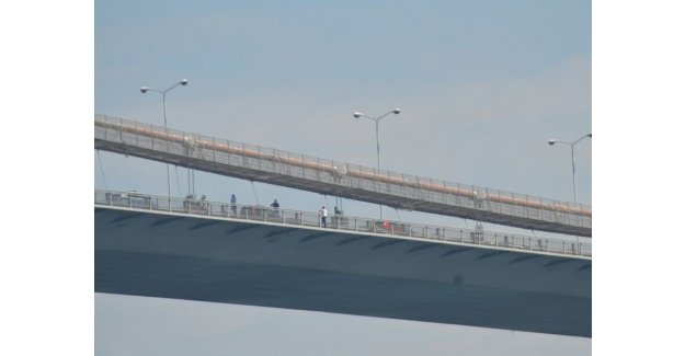 Köprü'de intihar girişimi