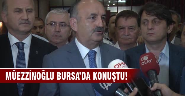 Sağlık Bakanı Müezzinoğlu'ndan Bursa'da önemli açıklamalar!