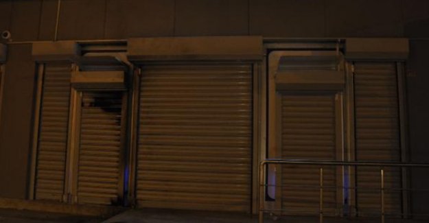 Bankaya molotoflu saldırı