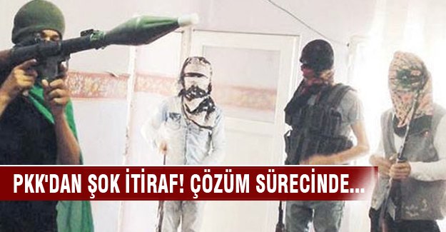 PKK'dan şok itiraf! Çözüm sürecinde örgütlendik!