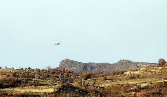 PKK'lıların mağaraları bombalandı!