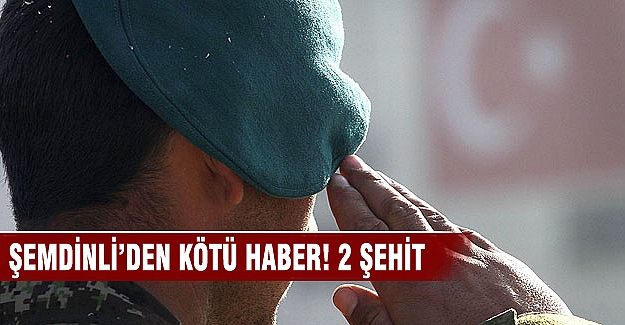 Hakkari'de hain saldırı! İki şehit