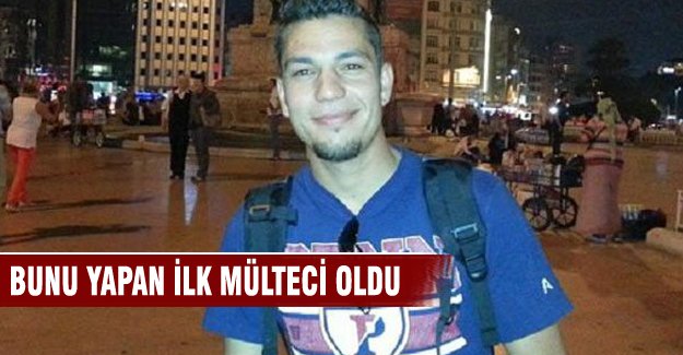 Suriyeli mülteci, Türkiye'den Yunan adalarına yüzerek geçti