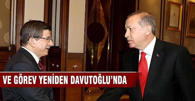 Hükümetinin kurulması için Davutoğlu Başbakan olarak atandı