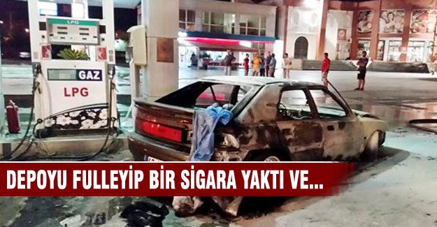 Akaryakıt istasyonunda büyük facia