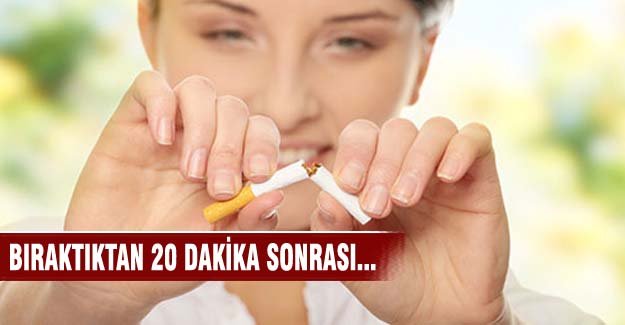 Sigarayı bıraktıktan sonra vücudumuzdaki değişimler