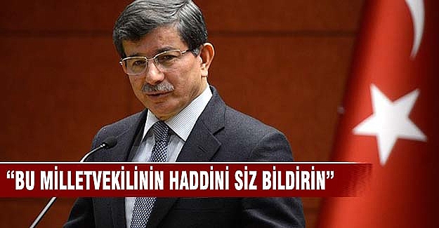 Ahmet Davutoğlu "Onlar hayır derse bağımsız atayacaksınız"