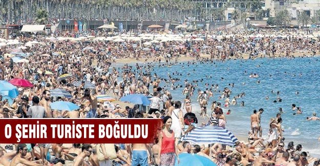 Barcelona turiste boğuldu