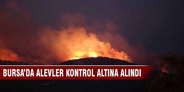 Bursa'daki büyük yangın kontrol altına alındı