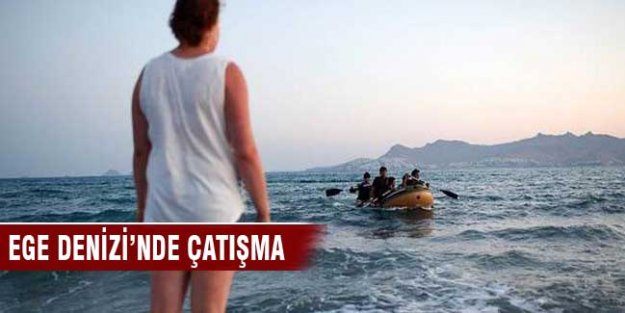 Ege denizinde çatışma! 1 mülteci vuruldu, 3 Türk insan kaçakçısı tutuklandı